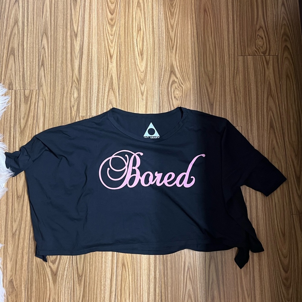 Jac vanek winged crop top